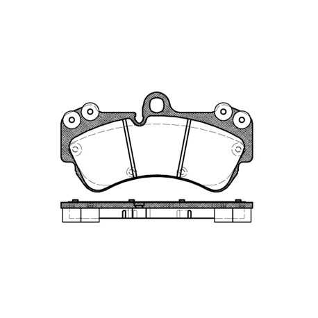 0994.00 Porsche предни накладки