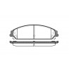 05142559AA IBD1087 Chrysler 300C предни накладки