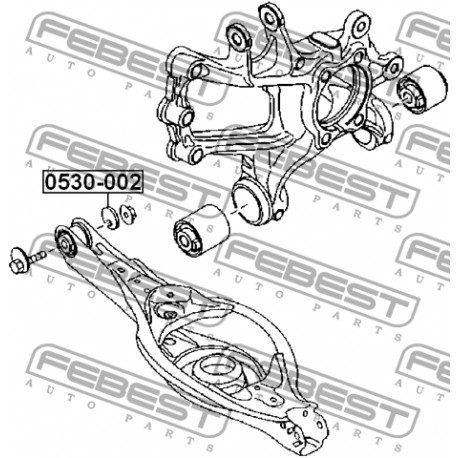 KD35-28-473 0530002 Mazda регулираща шайба заден мост