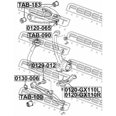 48198-30090 0130006 Toyota Lexus регулираща шайба