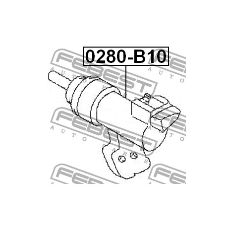 30620-95F0A 0280B10 Nissan долна помпа съединител