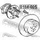 90942-02047 0184005 Toyota Lexus шпилка джанта