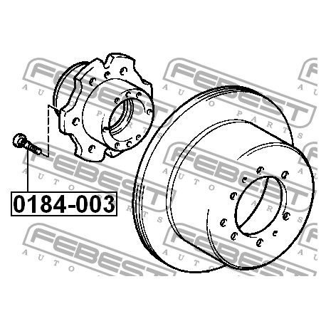 90942-02052 0184003 Toyota Lexus шпилка джанта