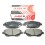 04465-05260 C12134ABE Toyota Avensis предни накладки