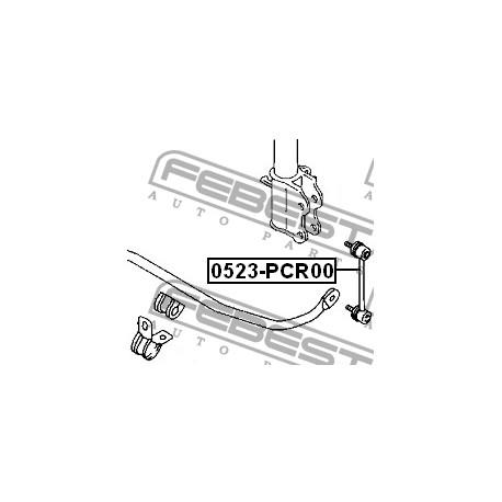 Задна биалетка B30H-28-170B 0523PCR00 Mazda 