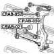 Тампон 04782561AE CRAB021 Chrysler Dodge преден долен носач