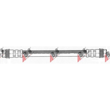 480661 SL3877 Citroen Peugeot спирачен маркуч заден