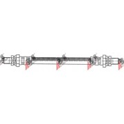 1027745 SL3692 Ford спирачен маркуч заден