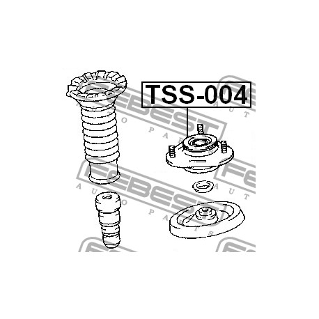 Тампон макферсон 48609-12420 TSS004 Toyota преден