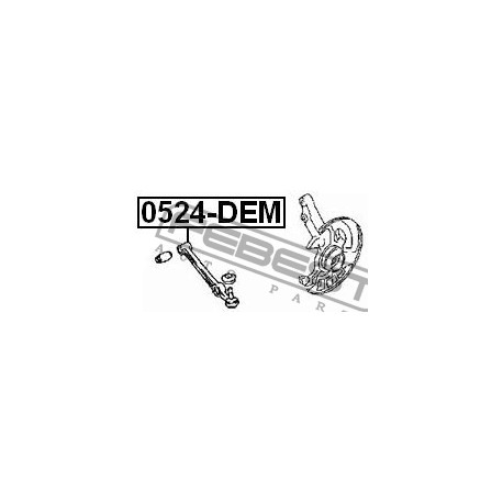 Носач D201-34-300B 0524DEM Mazda Demio преден