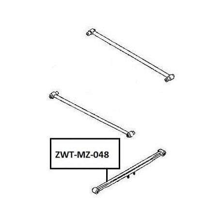 Надлъжна щанга B28V28200A MZ048 Mazda 323 задна дясна