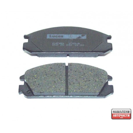 Накладки 45022SE0912 GDB784 Honda