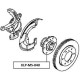 Лагер главина MR992374 PLG5040 Mitsubishi преден