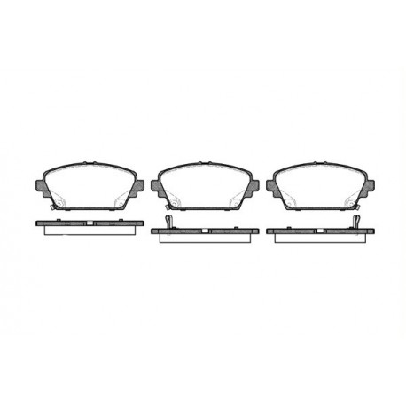 41060-4U127 0694.02 Nissan предни накладки
