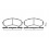 Предни накладки 0396.00 MR407422 Mazda Mitsubishi