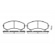 Предни накладки 0396.00 MR407422 Mazda Mitsubishi