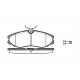 Предни накладки 410600F025 046200 Nissan Ford