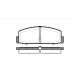 Задни накладки GEYC2643Z 0179.30 Mazda комплект