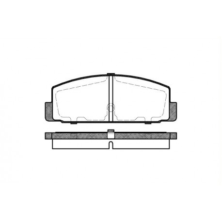 Задни накладки GEYC2643Z 0179.30 Mazda комплект