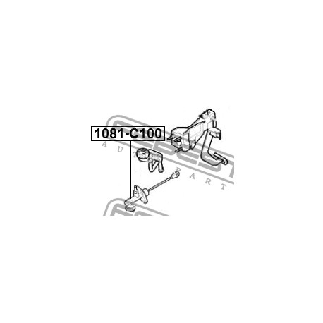 Помпа съединител 96625628 1081C100 Chevrolet Opel горна