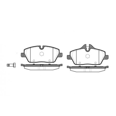 34116767143 1131.00 BMW Mini предни накладки