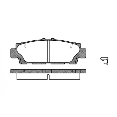 04466-50070 0376.00 Lexus задни накладки