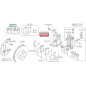 Гумички комплект 26297AG000 Subaru