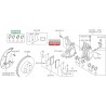 Гумички комплект 26297AG000 Subaru