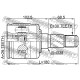 Каре 49501-3E201 2211BLLH Kia Sorento вътрешно ляво