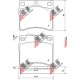 701698151G 37099 Volkswagen Transporter предни накладки