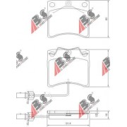 7D0698151C 37144 Volkswagen Transporter предни накладки