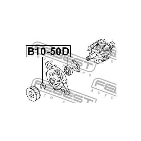 Лагер 8-94360-417-0 B1050D Mitsubishi Toyota Nissan динамо 10X27X11