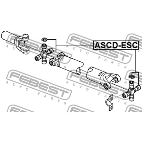 Каре 89029290 ASCDESC Cadillac Chevrolet Jeep кардан 28.6X93