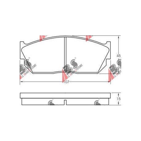 36495 Honda комплект спирачни накладки дискови спирачки