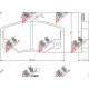 36521 Alfa Romeo комплект спирачни накладки дискови спирачки