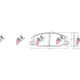 36632 Isuzu комплект спирачни накладки дискови спирачки