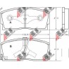 36658 Daihatsu комплект спирачни накладки дискови спирачки