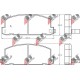 36663 Isuzu комплект спирачни накладки дискови спирачки