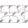 36663 Isuzu комплект спирачни накладки дискови спирачки