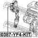 Ролки пистов ремък 31170R70A01 0387YF4KIT Honda комплект