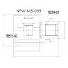 Каре MN156654 MS039 Mitsubishi предно дясно вътрешно