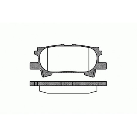 04466-48040 Lexus RX задни накладки
