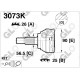 3073K Audi Saab каре полуоска външно