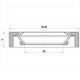 80673-0031 Subaru семеринг раздатъчна кутия 30X50X9 лява посока 