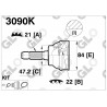 3090K Citroen Peugeot каре полуоска външно