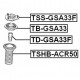 Лагер преден макферсон 4861942010 TBGSA33 Toyota