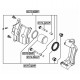 Ремонтен комплект GPYB3326Z 0575GHF Mazda 6 спирачен цилиндър