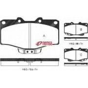 Предни накладки 0446535040 031504 Toyota Vw