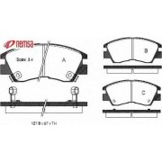 MB500813 Mitsubishi предни накладки