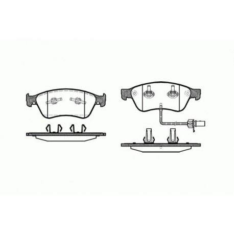 4E0698151 Audi Vw предни накладки
